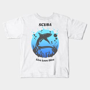 Scuba Live Love Dive Kids T-Shirt